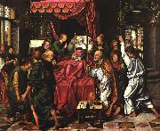 CLEVE, Joos van The Death of the Virgin dfg painting